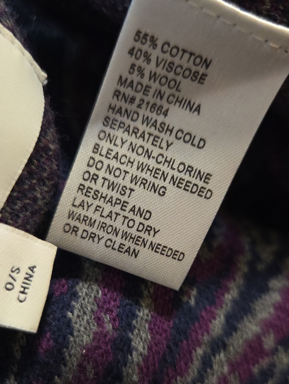 Foxcroft Poncho - Picture 11 of 12